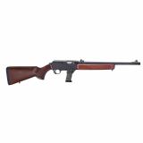 Homesteader, Semi-automatic, Rifle, 9mm, 16.37" Barrel, Threaded 1/2x28, Walnut Stock, Anodized Finish, Black, Drilled and Tapped for Optic Rail, Ghost Ring Sights, (1)-5 Round Magazine, (1)-10 Round Magazine, Includes Magwell for Sig Sauer/Smith & Wesso