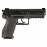 P30L S, Semi-automatic, V3 DA/SA, Full Size, 40S&W, 4.45" Barrel, Matte Finish, Black, Manual Safety, Front Night Sight, 2 Magazines, 13 Rounds 81001095