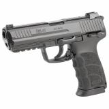 HK45, Semi-automatic, V1 DA/SA, Full Size, 45 ACP, 4.46" Barrel, Matte Finish, Black, Manual Safety, Front Night Sight, 10 Rounds, 2 Magazines 81001113