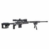 1500, Bolt Action Rifle, 6.5 Creedmoor, 24" Heavy Barrel, Threaded 5/8x24, Cerakote Finish, Kryptek Skyfall, APC Chassis, Luth AR Adjustable Stock, H.A.C.T 2 Stage Trigger, Right Hand, 10 Rounds, 3 Magazines, Includes Nikko Sterling Diamond Long Range 4-