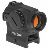 Micro Red Dot, 2MOA Dot, 65MOA Circle, 1X Power, 20MM Objective, Hi and Low Mount In Box, Bottom Battery Tray, Mounting Tool And Lens Cloth, Black Finish HS403R DISCONTINUED