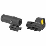 HS10C Open Reflex Circle Dot Sight and HM3X Magnifier Combo Pack HS510C-HM3X