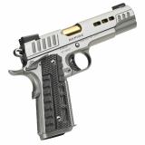 Rapide Dawn, 1911, Semi-automatic, Full Size, 45ACP, 5" Barrel, Matte/Polished Finish, Silver, G-10 Grips, TFX Pro Night Sights, 8 Rounds 3000423
