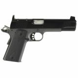 Custom LW Shadow Ghost, Semi-automatic, 1911, Full Size, 9MM, 5.5" Barrel,  Matte Finish, Black/Silver, Rubber Grips, Manual Safety, Optics Ready, 9 Rounds 3000459