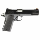 Custom LW Shadow Ghost, Semi-automatic, 1911, Full Size, 9MM, 5" Barrel, Matte Finish, Black Slide with Gray Frame, Rubber Grips, Manual Safety, Fiber Optic Front Sight, 9 Rounds, 1 Magazine, California Compliant 3700786CA