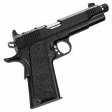 Custom LW, 1911, Semi-automatic, Full Size, 45ACP, 5.5" Threaded Barrel, Matte Finish, Black, Black Rubber Grips, Optic Ready, Suppressor Height Sights, 8 Rounds 3700810