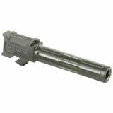 9INE, Barrel, 9MM, Black, 1:10, Fluted, Fits Glock 19 01-GB-G19-NTH-BLK