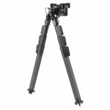 CKYE-Pod Gen2, Bipod, Triple Pull Standard Legs, Height Adjsutable Tension Adjustment Knob, BTC Mount for ARCA Attach, Spiked Feet, Hard Anodized Finish, Black, Aluminum Construction 106294-BLK