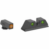 ML46500 HYPER-BRIGHT FOR TAURUS PISTOLS FRONT ORANGE RING/ REAR GREEN G3C