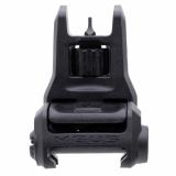 MBUS 3 Back-Up Front Sight, Tool-Less Elevation Adjustment Similar to MBUS Pro, Ambidextrous Push-Button Deployment, Fits Picatinny Rails, Flip Up, Black MAG1166-BLK