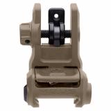 MBUS 3 Back-Up Rear Sight, Rapid-Select Rear Aperture System, Ambidextrous Push-Button Deployment, Fits Picatinny Rails, Flat Dark Earth MAG1167-FDE