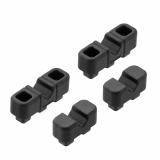 DAKA, Angled Block Kit, Black, Includes (2) Double V-Blocks and (2) Triple V-Blocks MAG1367-BLK
