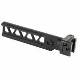 Alpha M4 Beam Side Folder, Compatible with Mil Spec AR15 Stocks, Fits AK47 and Other Firearms that Include a 1913 Stock Adapter, Anodized Finish, Black MI-ALPHA-M4BSF