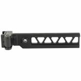 Alpha M4 Beam Side Folder, Compatible with Mil Spec AR15 Stocks, Fits AK47 and Other Firearms that Include a 1913 Stock Adapter, Anodized Finish, Black MI-ALPHA-M4BSF