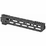 Combat Rail Light Weight M-Lok Handguard, Fits AR Rifles, 10.5" Free Float Handguard, Wrench and Mounting Hardware Included, 5-Slot Polymer M-Lok Rail Included, Black Finish MI-CRLW10.5