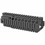 Combat Rail T-Series, Free Float Handguard, 7.25" Length, Quad Rail, Black Anodized Finish, Incudes Barrel Nut and Wrench MI-CRT7.25