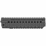 Combat Rail T-Series, Free Float Handguard, 9.25" Length, Quad Rail, Black Anodized Finish, Includes Barrel Nut and Wrench MI-CRT9.5