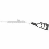 Lever Stock, Straight, Fits Rossi R92 Straight Grip Lever Action Rifles, Anodized Finish, Black MI-LS-RS