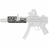MLOK SD Handguard, Fits MP5K and Clones, Hard Coat Anodized Finish, Black MI-MP5K-SD