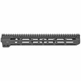 Slim Line Handguard, 14" Length, MLOK. Aluminum, Black Anodized Finish, Fits AR Rifles, Includes 5-Slot Polymer Rail MI-SLH14