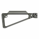 Triangle, Side Folding Stock, Anodized Finish, Black, Fits Picatinny MI-TRI-SF