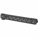 Ultra Lightweight M-Lok Handguard, Fits AR Rifles, 14" Free Float Handguard, Wrench and Titanium Hardware Included, 5-Slot Polymer M-Lok Rail included, Black Finish MI-ULW14