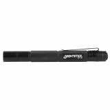 MT-100, Mini-Tac Flashlight, 130 Lumens,484 Candela, Black, 1.5 Hours of Runtime, IP-X4 Water-Resistant MT-100