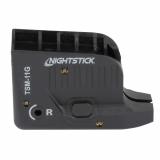 TSM-11G, Subcompact Tactical Weapon-Mounted Light w/ Green Laser, For Glock 43/43X/48 150 Lumens, 2,700 Candela, Black, .75 Hours of Runtime, IP-X4 Water-Resistant, Rechargeable Battery TSM-11G