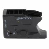 TSM-15G, Subcompact Tactical Weapon-Mounted Light w/Green Laser, Fits S&W Shield 9/40, 150 Lumens, 2,700 Candela, Black, .75 Hours of Runtime, IP-X4 Water-Resistant, Rechargeable Battery TSM-15G