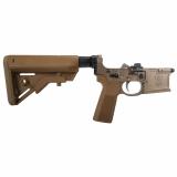 MK1 Mod 2-M, Complete Lower Receiver, Semi Automatic, Multi Caliber, B5 Bravo Stock, Hard Coat Anodized, Kodiak Brown, 30 Rounds 2M100RM112F