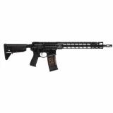 MK114, Mod 2-M, Semi-automatic Rifle, 223 Wylde/556NATO, 14.5" Pinned (16" OAL) Barrel, 1:8 Twist, Mid-length Gas System, FSC556 Muzzle Device, Anodized Finish, Black, Magpul Grip, Magpul MOE Stock, 30 Rounds, 1 Magazine MK1-M2R-223-14-PW