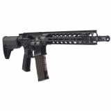 MK114, Mod 2-M, Semi-automatic Rifle, 223 Wylde/556NATO, 14.5" Pinned (16" OAL) Barrel, 1:8 Twist, Mid-length Gas System, FSC556 Muzzle Device, Anodized Finish, Black, Magpul Grip, Magpul MOE Stock, 30 Rounds, 1 Magazine MK1-M2R-223-14-PW