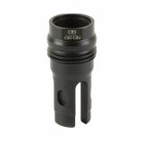 R3 Flash Mitigation System, Flash Hider, 3/4x24 Thread Pitch, 7.62mm, Matte Finish, Black FH006