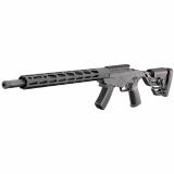 Precision Rimfire |.22 Long Rifle 18 Inch Threaded Barrel M-LOK Handguard Anodized Black Finish Chassis/Quick-Fit Precision Adjustable Stock 15 Round