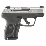 LCP MAX, Semi-automatic, Double Action Only, Compact, 380 ACP, 2.8", Silver, 10 Rounds, 1 Magazine, Internal Trigger Safety, Night Sight Front Only, Polymer, Matte, CA Approved 13748