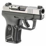 LCP MAX, Semi-automatic, Double Action Only, Compact, 380 ACP, 2.8", Silver, 10 Rounds, 1 Magazine, Internal Trigger Safety, Night Sight Front Only, Polymer, Matte, CA Approved 13748