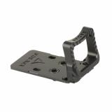 Guardian, Trijicon RMR Optic Guard Mount, Fits MOS Glock, Anodized Finish, Black G1001