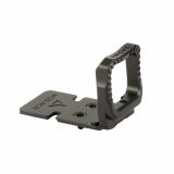 Guardian, Trijicon RCR Optic Guard Mount, Fits MOS Glock, Anodized Finish, Black H0018