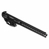 AX556, Billet Upper/Lower Set, Semi-Automatic, 556 NATO/223 Remington, Ambidextrous, Cerakote Finish, Black, Includes Radian Talon Ambidextrous Safety, Hammer Pin, 17" MLOK Handguard R0395