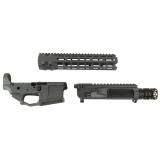 Upper/Handguard Set, Cerakote Finish, Gray, Fits AR-15, Includes 10" MLOK Handguard, Radian Raptor-SD Charging Handle R0639