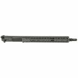 Complete Upper, 223 Wylde, 16" Barrel, 1:8 Twist, SilencerCo ASR Flash Hider, Mid Length Gas, 15" MLOK Handguard, Radian Raptor-SD Charging Handle, Radian Enhanced Bolt Carrier Group, Cerakote Finish, Gray, Fits AR-15 R0471