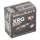 XRG, 380 ACP/9mm Browning Court, 77 Grain, Jacketed Hollow Point, 25 Round Box SB380XA