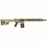 SP10M, Semi-automatic Rifle, AR, 308 Winchester, 18" Bartlein Barrel, 1:11.5 Twist, Threaded 5/8X24, Cerakote Finish, Flat Dark Earth, 15" Free Float M-LOK Handguard, Single Stage Trigger, Magpul MOE Plus Grip, Magpul PRS Lite Stock, Ambidextrous Safety,
