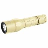 G2X Pro Flashlight, Dual-Output LED, 600/15 Lumens, Constant-On Click-Type Tailcap Switch, Tan G2X-D-TN