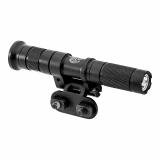 M140A Micro Scout Light Pro, Weaponlight, 300 Lumens, 1,045 Candela, 1.25 Hours of Runtime, Click Tailcap, Includes 1 Rechargable AAA NiMH Battery, Hard Anodized Finish, Black M140A-BK-PRO