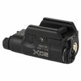 XC2-B-RD, Weaponlight, Fits Pistol and Picatinny Rails, 300 Lumen, Red Laser, Matte Finish, Black XC2-B-RD