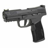 P322, Semi-automatic, Single Action Only, Polymer Frame Pistol, Full Size, 22 LR, 4 Barrel", Anodized Finish, Black, Adjustable Fiber Optic Sights, Optic Ready, Threaded Barrel Adapter, 10 Rounds, 2 Magazines 322C-BAS-MA