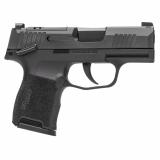 P365, Striker Fired, Semi-automatic, Polymer Frame Pistol, Sub-Compact, 9MM, 3.1" Barrel, Nitron Finish, Black, XRAY3 Day/Night Sights, 2 Magazines, (1)-Flush Fit 10 Round Magazine and (1)-Extended 10 Round Magazine, California Compliant 365-9-BXR3P-CA