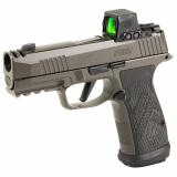 P365 AXG Legion, Striker Fired, Semi-automatic, Metal Frame Pistol, Sub-Compact, 9MM, 3.1" Barrel, Cerakote Finish, Legion Gray, Romeo-X Compact Red Dot Sight, G10 Grips, XRAY3 Day/Night Sights, Optic Ready, Compensator, 17 Rounds, 3 Magazines 365AXGCA-9
