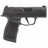P365X, Striker Fired, Compact, 9MM, 3.1" Barrel, Polymer Frame, Black Finish, X-Ray 3 Night Sights, Optic Ready, 10Rd, 2 Magazines 365X-9-BXR3-10P